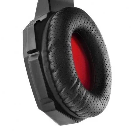 Mars Gaming MH020 Auriculares Gaming con Micrófono, Jack 3.5, Rojo
